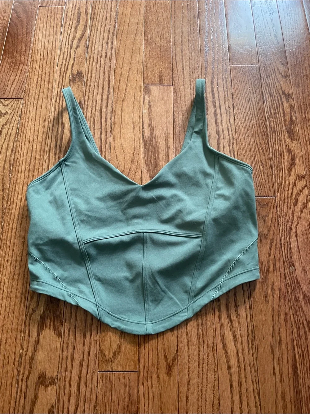 Lululemon Align Corset Tank Sage Green Women’s Sz 10